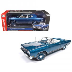 Autoworld AMM1102 Brand New 1:18 Scale Diecast Model Of 1969 Plymouth 