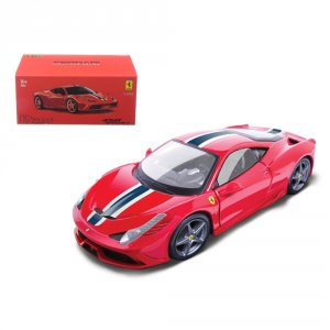 Bburago 36901r Brand New 143 Scale Diecast Car Model Of Ferrari 458 Sp