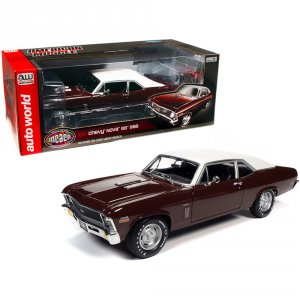 Autoworld AMM1230 Brand New 118 Scale Diecast Car Model Of 1970 Chevro