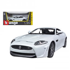 Bburago 21063w Brand New 1:24 Scalediecast Model Car Of Jaguar Xkr-s W