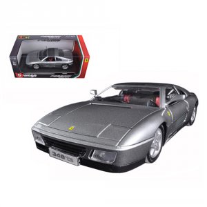 Bburago 16006gry Brand New 1:18 Scale Diecast Model Of Ferrari 348 Ts 