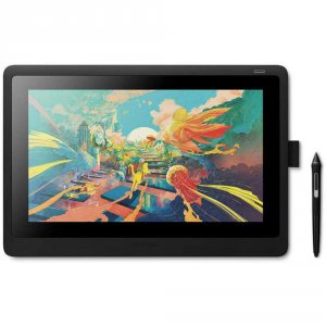 Wacom DTK1660K0A Cintiq 15.6 Inch Digitizer Tablet With Creative Pen -