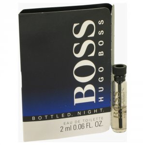 Hugo 482947 Boss Bottled Night Vial (sample) 0.06 Oz For Men