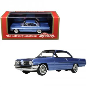 Goldvarg GC-017A 1961 Pontiac Catalina Twilight Mist Blue Metallic Lim