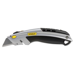 Stanley 10-788 Knife,inst.chg Utly,bkslv