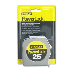 Stanley 33-425 Measurer,25'rule,pwrlock