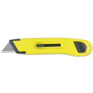 Stanley 10-065 Knife,retract,plastic,yl