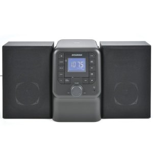 Sylvania SRCD2732BT-BLACK Bt Cd Fm Micro System Blk