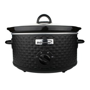 Brentwood SC-136BK 3.5qt Dmnd Slw Ckr Blk