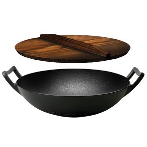 Nutrichef NCCIWOK60 Cst Irn Str Fry Wok