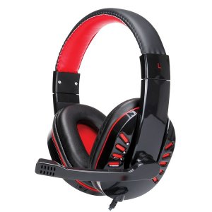 Supercom IQ-450G Gaming Headphones Red