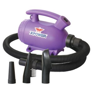 Xpower B-55 PURPLE Prtbl Pet Grmng Dryr Pur