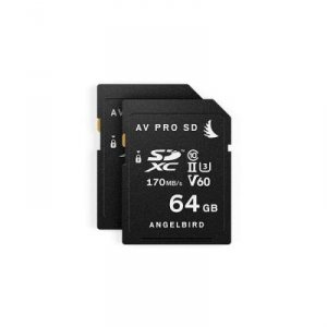 Angelbird Angel-MP-XT3-064SDV60X2 Match Pack For Fujifilm X-t3 64 Gb (