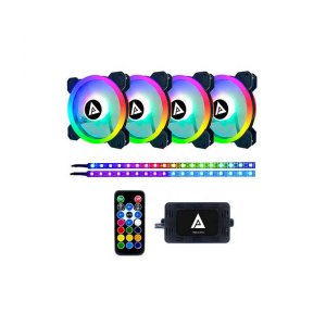 Apevia TL412L2S-RGB Tl412l2s-rgb Twilight 120mm Silent Addressable Rgb