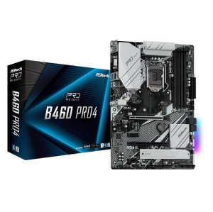 Asrock B460 PRO4 Mb B460 Pro4 S1200 B460 Ddr4 128gb Pcie Hdmi Dp Sata 