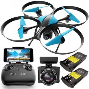 Relaunch F1-U49WBH-BLU Force1 U49w Hd Video Camera Drone Wifi