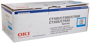 Microsoft 41963003 Okidata Toner, , Type C4, Cyan, 10,000 Pg Yield