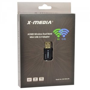 Xmedia XM-WAC120 X-media Xm-wac120 Wireless-ac600 Dual Band Mini Usb 2