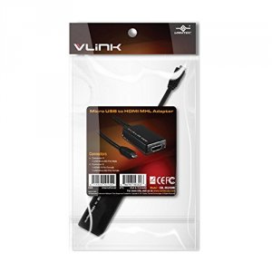 B+b CBL-MUHDMI Vantec Cbl-muhdmi 245mm Micro Usb To Hdmi Mhl Adapter