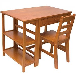 Clipper 584P Child Desk And Chair Pecan