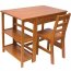 Clipper 584P Child Desk And Chair Pecan