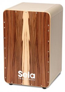 Sela SE002A Se 002a Ca Satin Nut Professional Cajon With Removable Sna