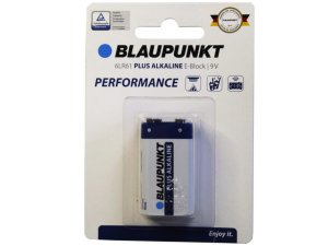 Bulk DA208 Blaupunkt Performance Plus Alkaline 9v Battery