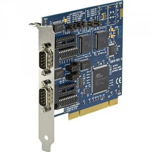 Black IC133C-R2 Rs-232422485 Pci Card, 2-port, 16550 U