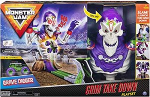 Spin 6046631 Monster Jam Grim  Playset