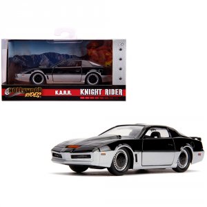 Jada 31116 K.a.r.r. Black And Silver Knight Rider (1982) Tv Series Hol