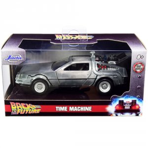 Jada 32185 Delorean Dmc (time Machine) Silver Back To The Future Part 