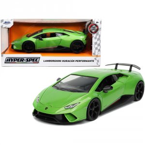 Jada 32715 Lamborghini Huracan Perfomante Green Metallic With Stripes 