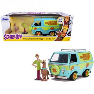 Jada 31720 The Mystery Machine With Shaggy And Scooby-doo Figurines Sc