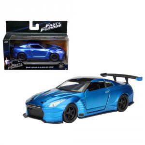 Jada 98270 Brian\'s 2009 Nissan Gtr R35 Blue Ben Sopra Fast  Furious M