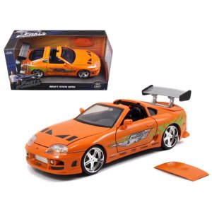 Jada 97168 Brian\'s Toyota Supra Orange Fast  Furious Movie 124 Diecas