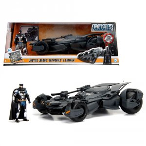 Jada 99232 2017 Justice League Batmobile With Diecast Batman Figure 12