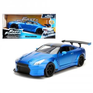 Jada 98271 Brian\'s 2009 Nissan Gtr R35 Blue Ben Sopra Fast  Furious M