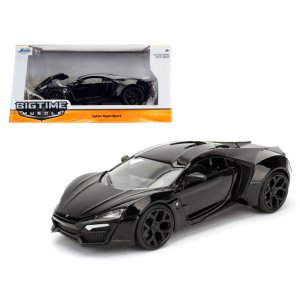 Jada 98074 Lykan Hypersport Glossy Black 124 Diecast Model Cars By Jad