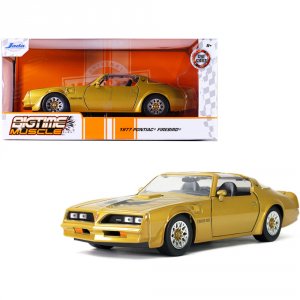 Jada 32302 1977 Pontiac Firebird Trans Am Ta Gold With Hood Bird Bigti