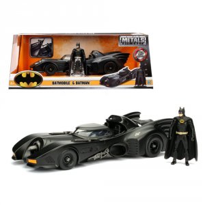 Jada 98260 1989 Batmobile With Diecast Batman Figure 124 Diecast Model