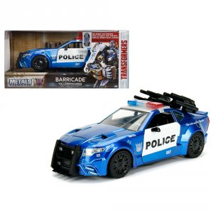 Jada 98400 Barricade Custom Police Car From Transformers Movie 124 Die