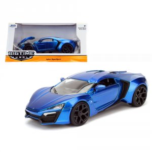 Jada 98076 Lykan Hypersport Blue 124 Diecast Model Car By Jada