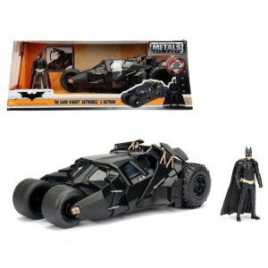 Jada 98261 2008 The Dark Knight Tumbler Batmobile With Batman Diecast 