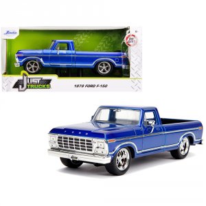 Jada 31597 1979 Ford F-150 Pickup Truck Stock Candy Blue Just Trucks 1