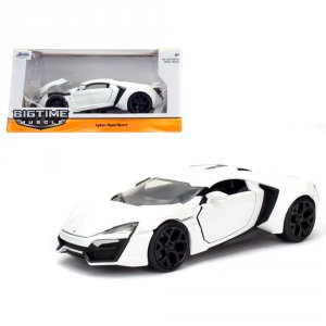 Jada 98028 Lykan Hypersport White 124 Diecast Model Car By Jada