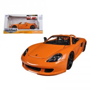 Jada 96955or 2005 Porsche Carrera Gt Orange 124 Diecast Car Model By J