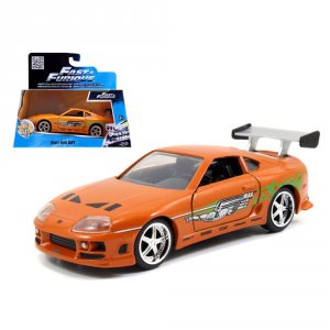 Jada 97345 Brian\'s Toyota Supra Orange Fast  Furious Movie 132 Diecas