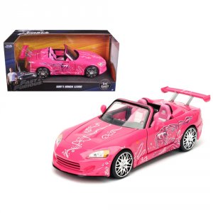 Jada 97604 Suki\'s 2001 Honda S2000 Pink Fast  Furious Movie 124 Dieca