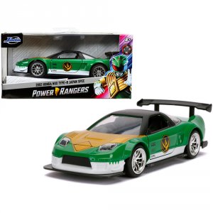 Jada 31843 2002 Honda Nsx Type-r Japan Spec Green Ranger Power Rangers