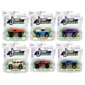 Jada 14020-W29 Just Trucks Set Of 6 Trucks Series 29 164 Diecast Model